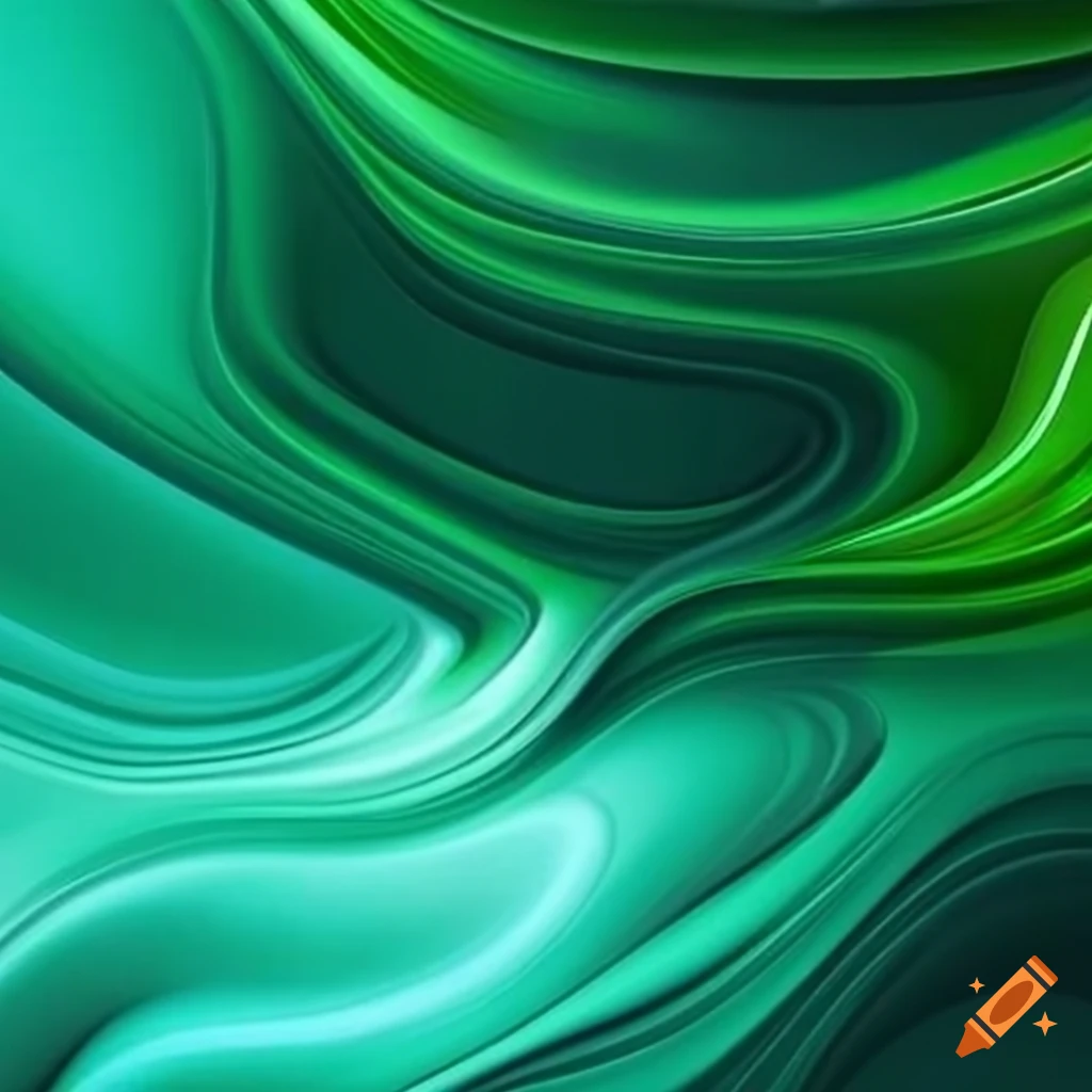 3d green wallpaper