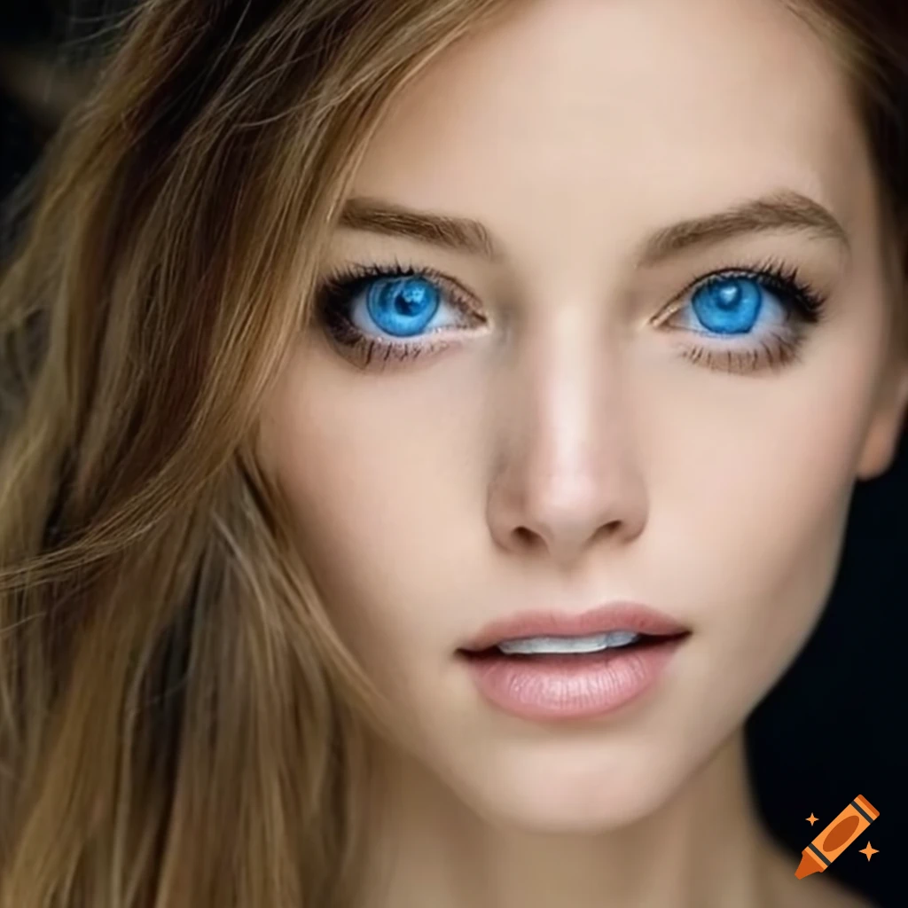 french woman blue eyes light hair