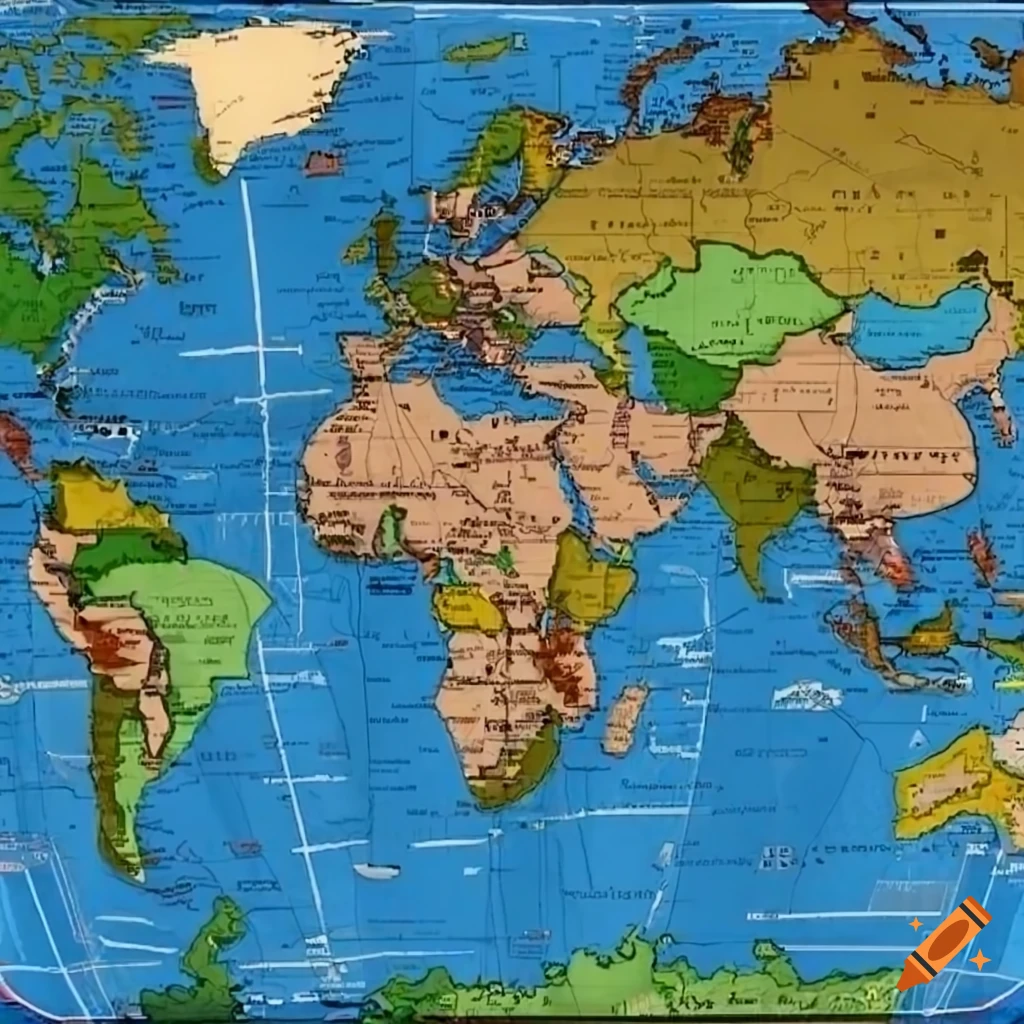 World Map  Detailed world map, World map, World map picture