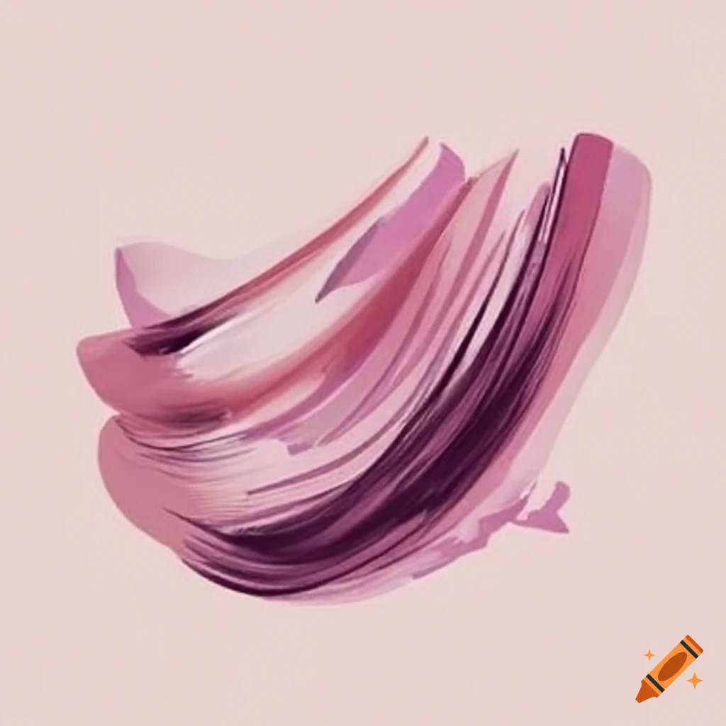 24 Pink Paint Brush Stroke (PNG Transparent)