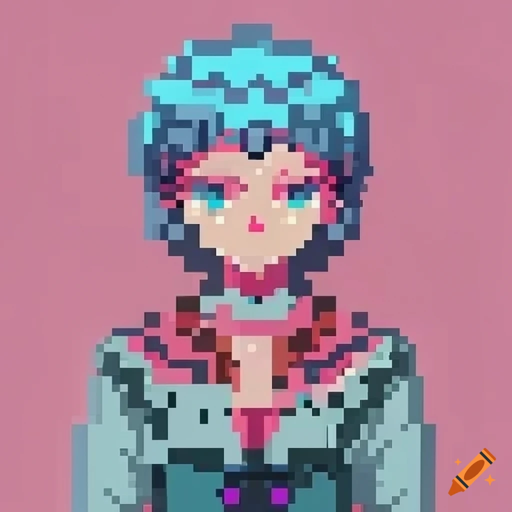 Pixel Art Timelapse - Anime Expressions - YouTube