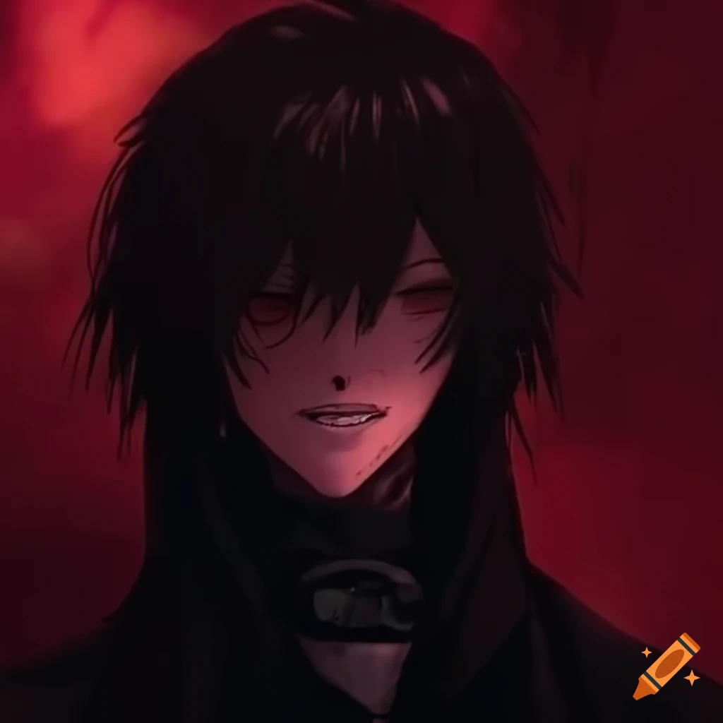 Enigmatic Boy With Hidden Eyes - Dark Aesthetic Anime Pfp Collection (@pfp)