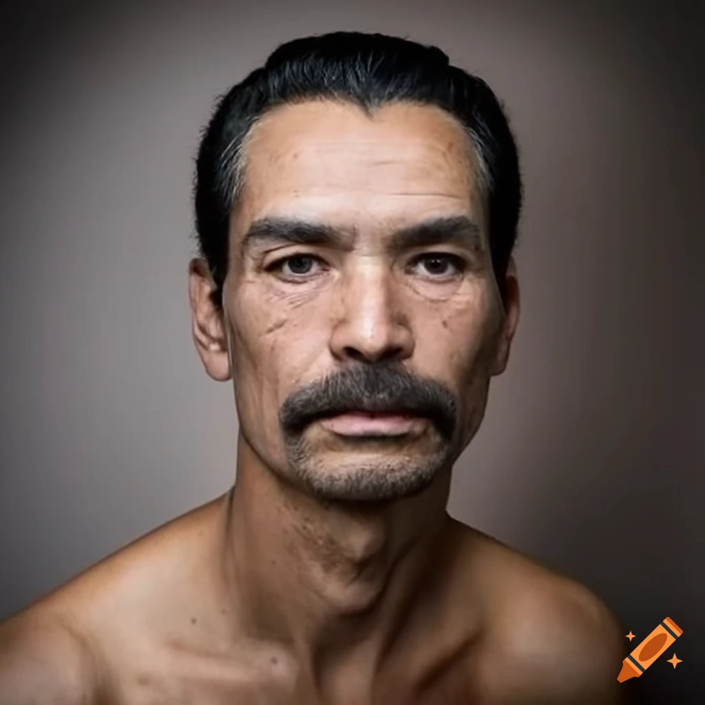 New mexico man mugshot on Craiyon