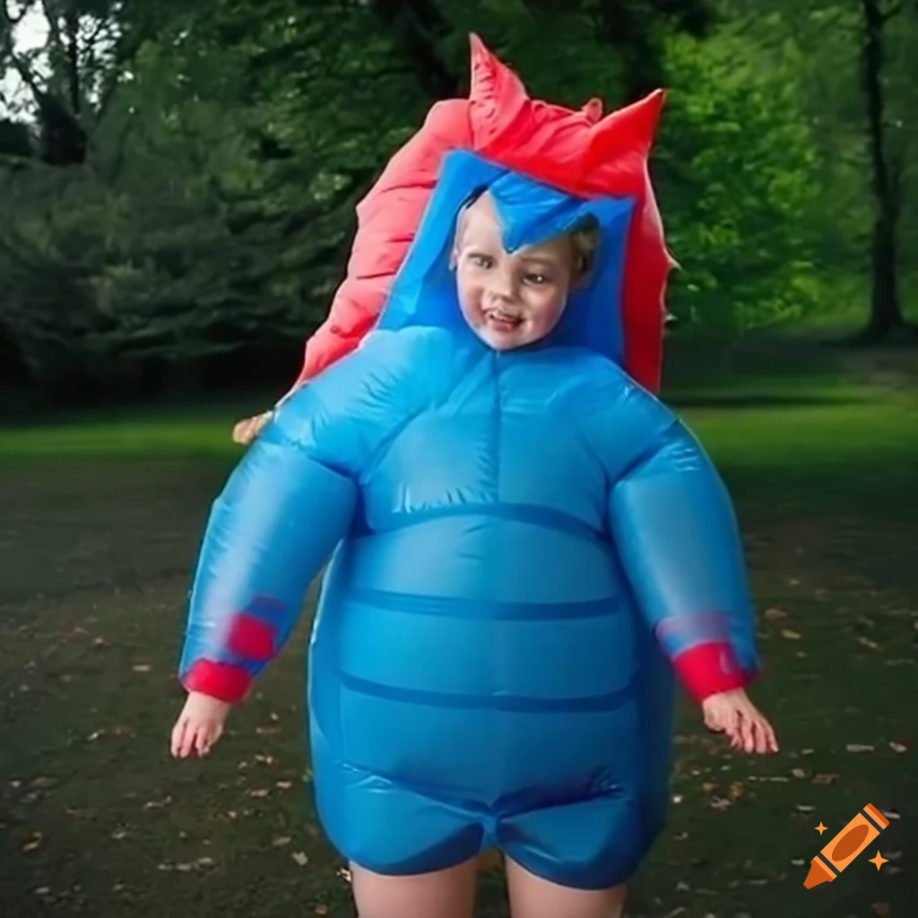 Inflatable Poké Ball Costume for Kids