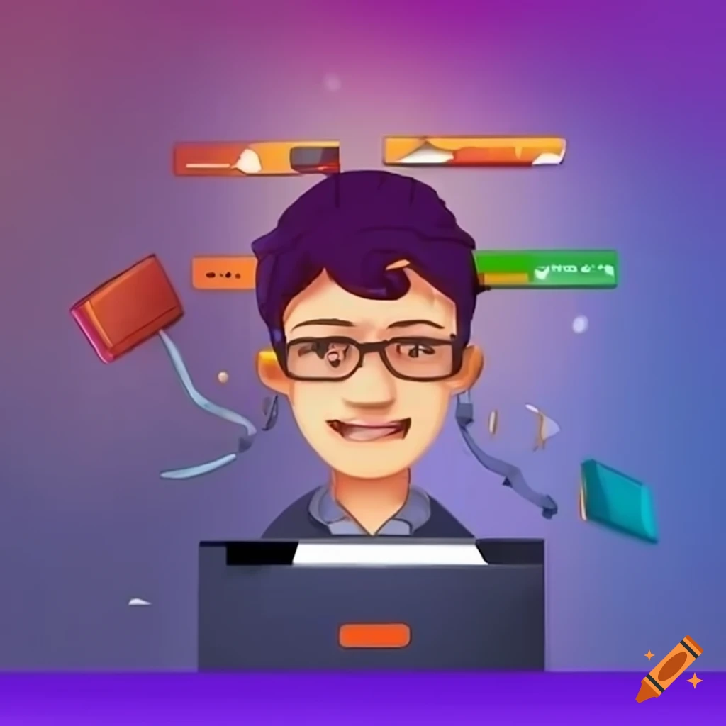 Software Engineer Animated On Craiyon