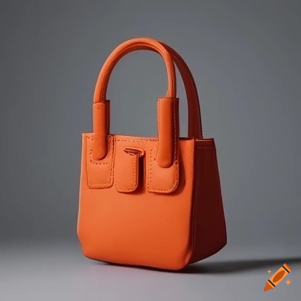 Mini tote bag with innovative long handle