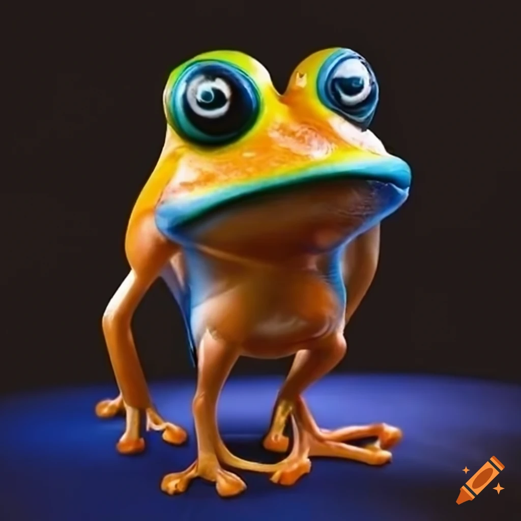 Crazy frog on Craiyon