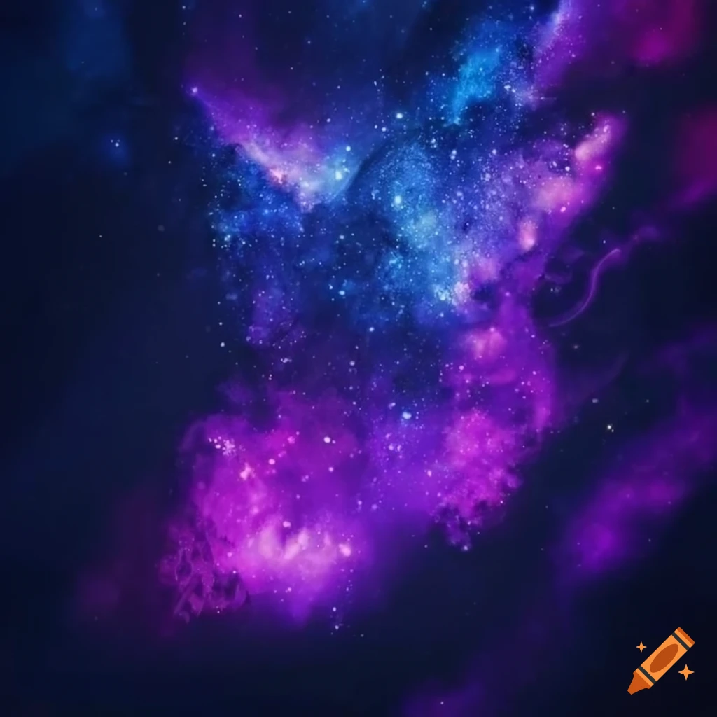 galaxy stars purple