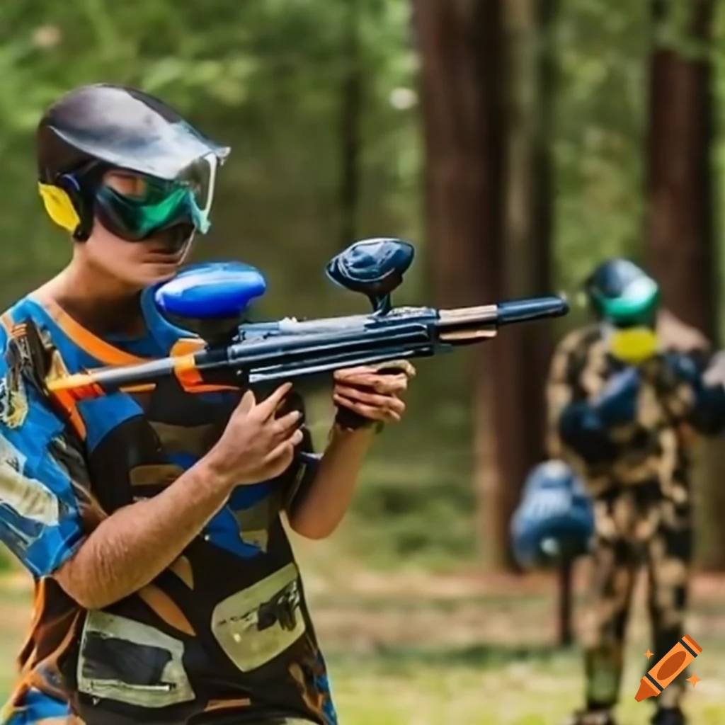 Competitive paintball experience