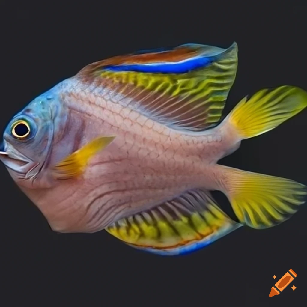 Halp Fish Half bird half fish on Craiyon