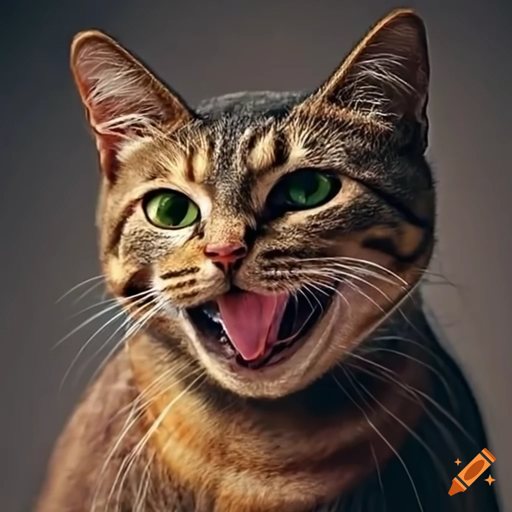 Elon musk as a cat on Craiyon