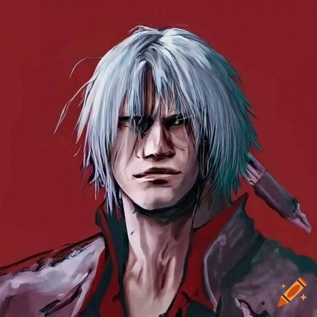 dante (devil may cry and 1 more) drawn by chaloobie | Danbooru