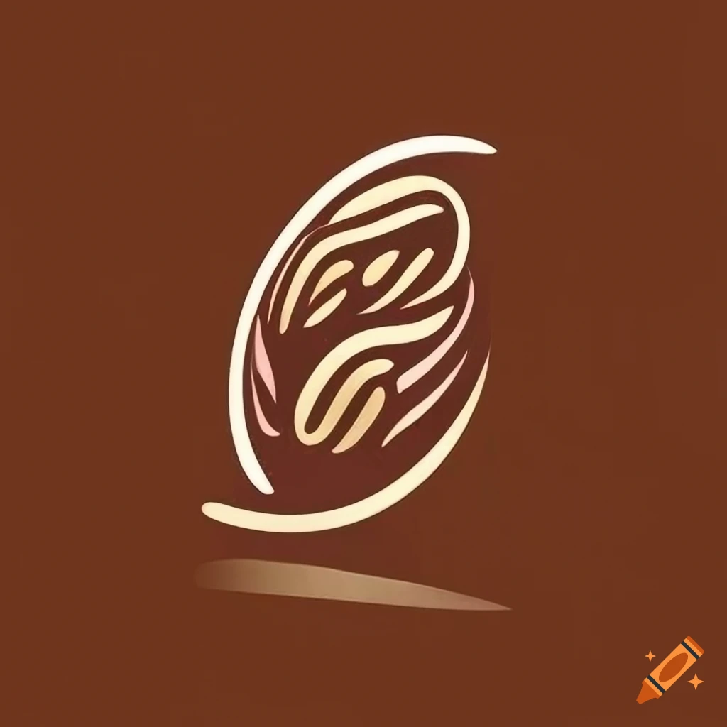 coffee bean logo vector, cafe and restaurant logo Stock Vector | Adobe Stock