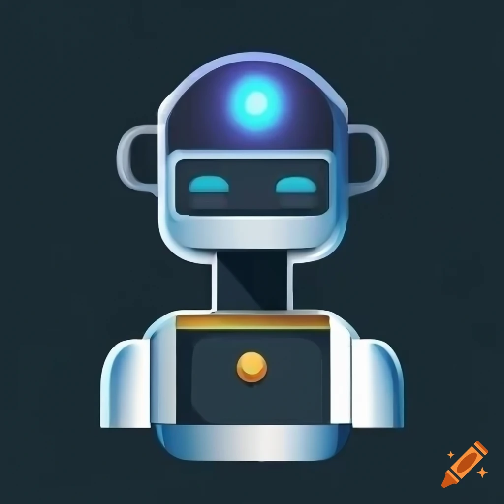 Robot application icon on Craiyon