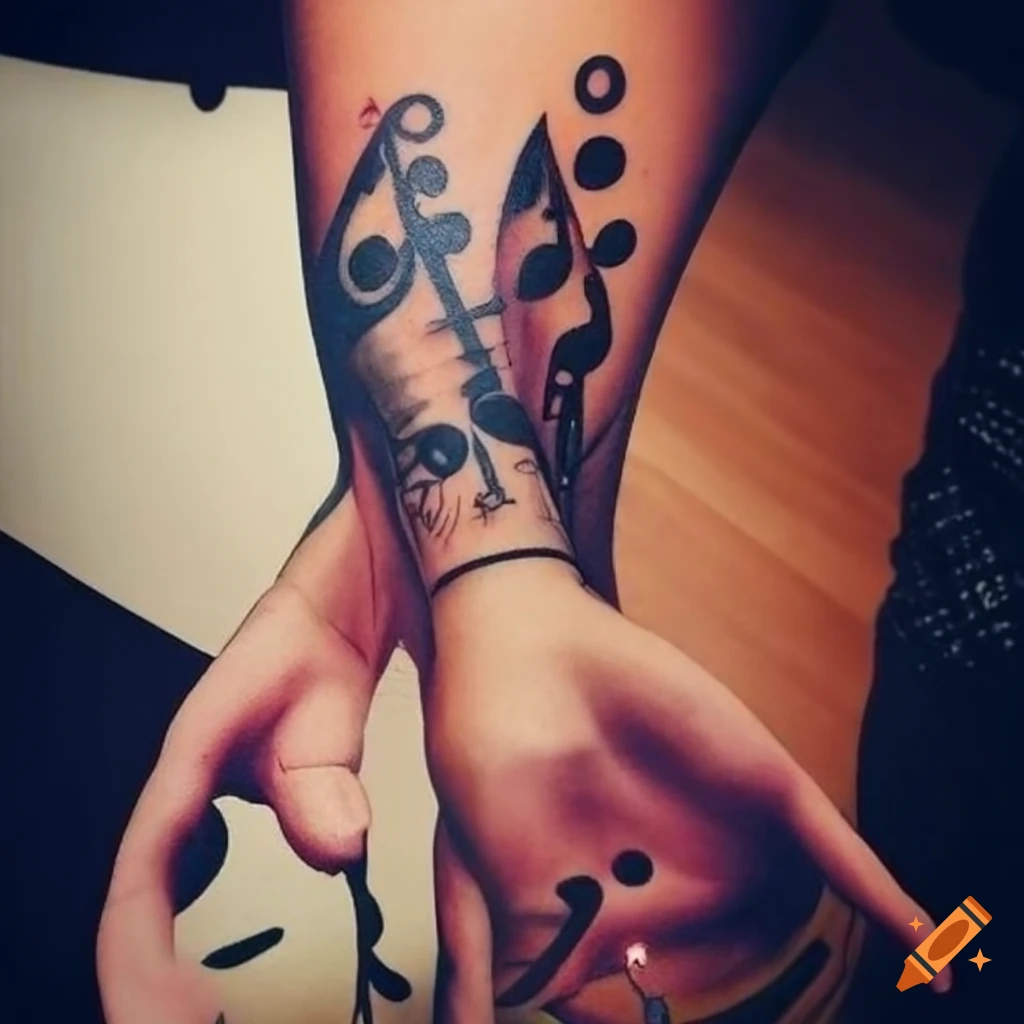 Tattoo of Musical Notes On Wrists | Music tattoo designs, Music tattoos,  Tattoo designs for girls