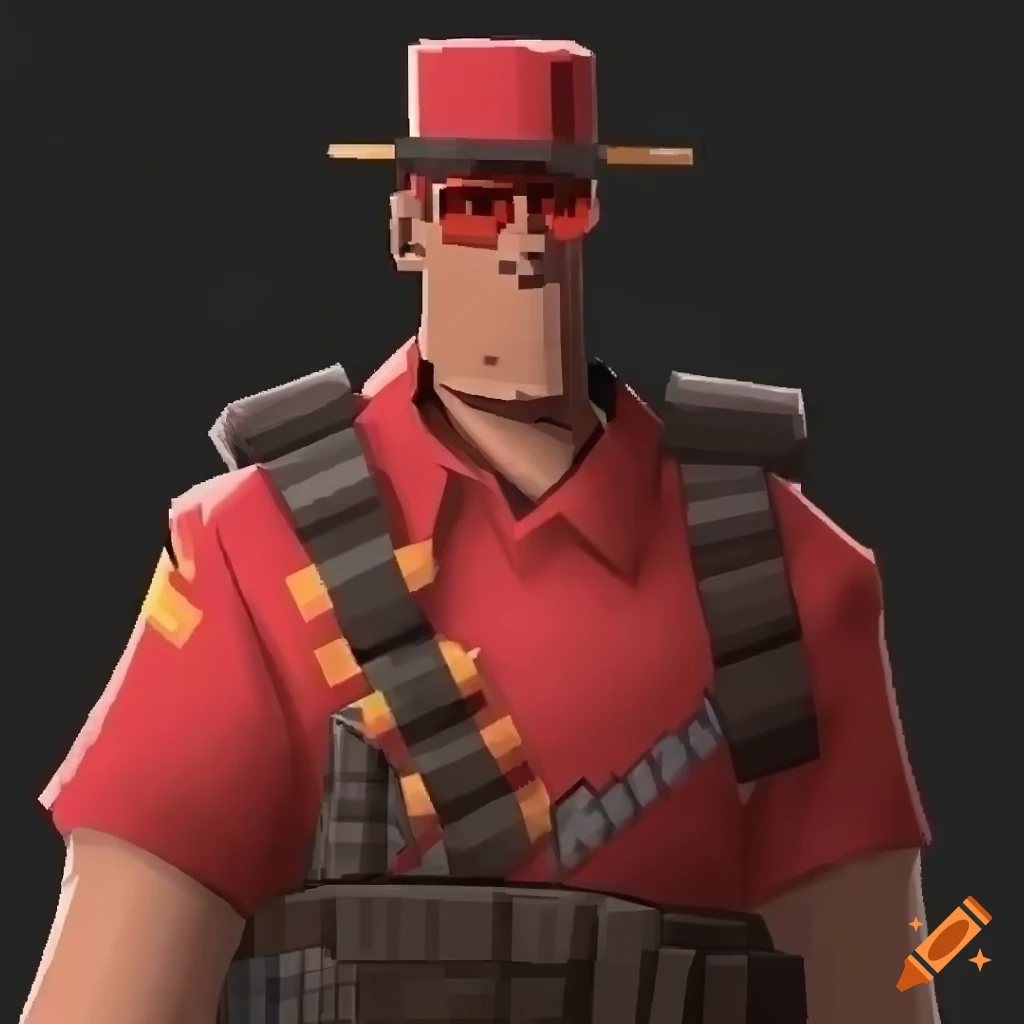 Tf2 minecraft mod on Craiyon