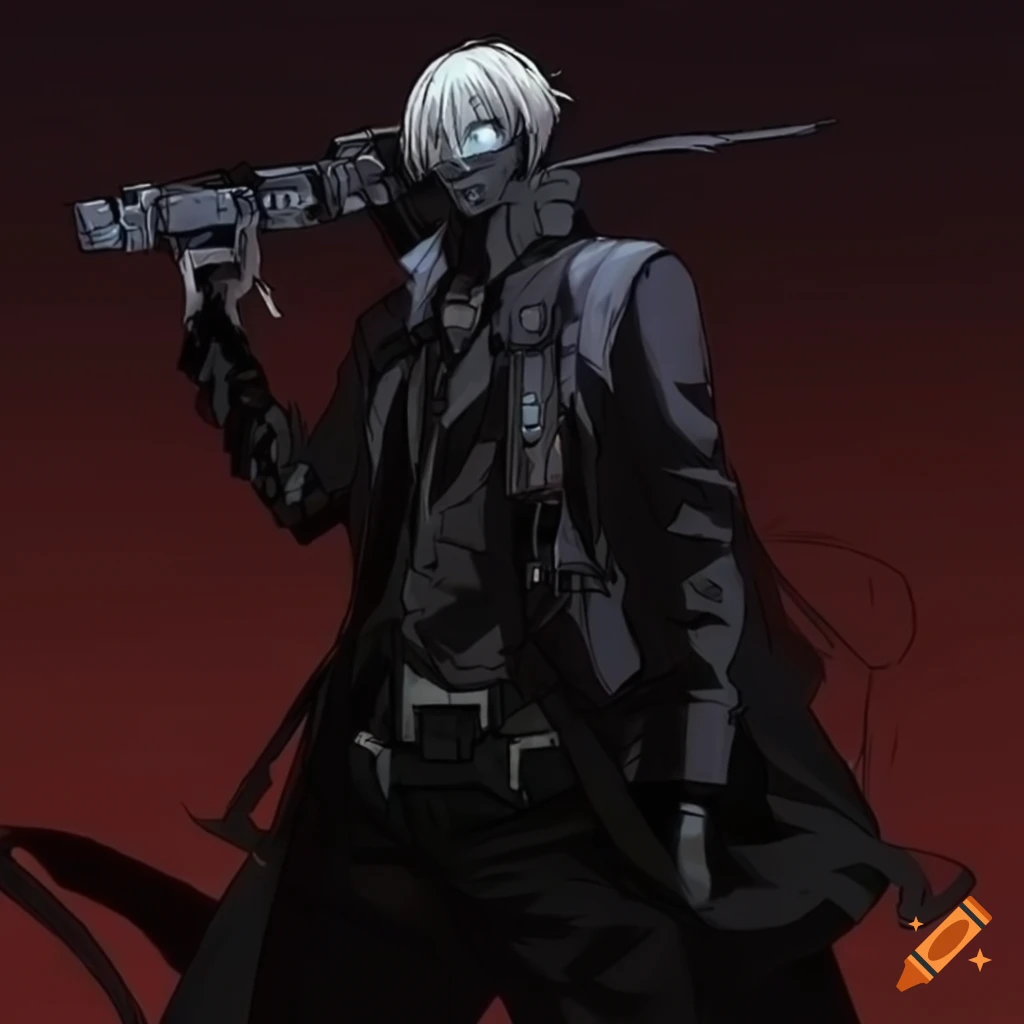 Dark anime soldier mafia