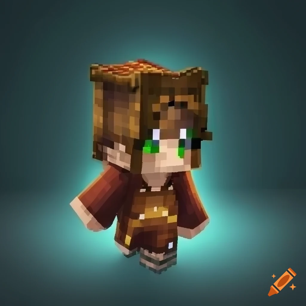 Minecraft server skins on Craiyon