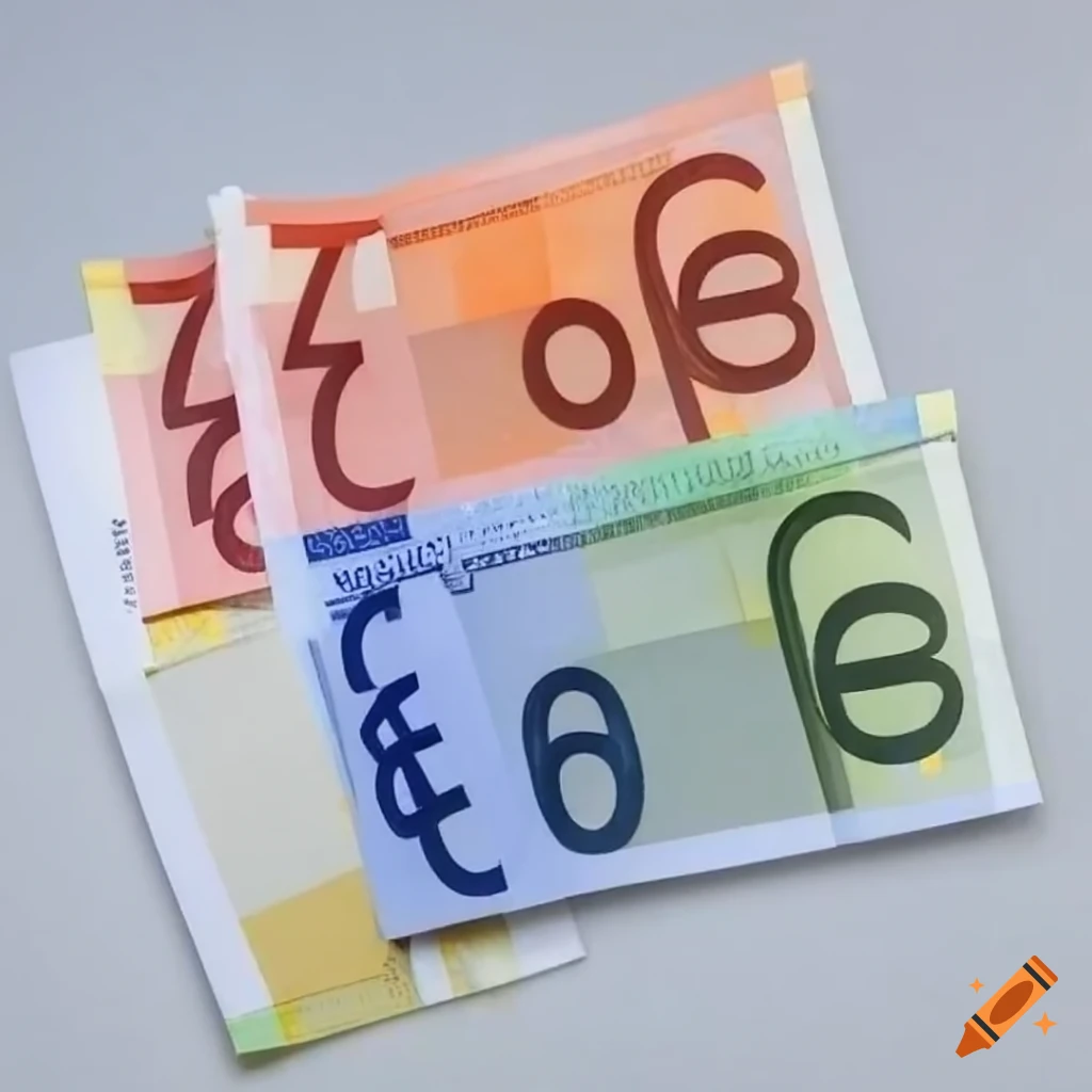 50 Euro Bill On Craiyon