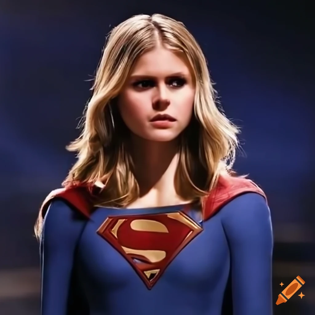 Erin moriarty as supergirl angry