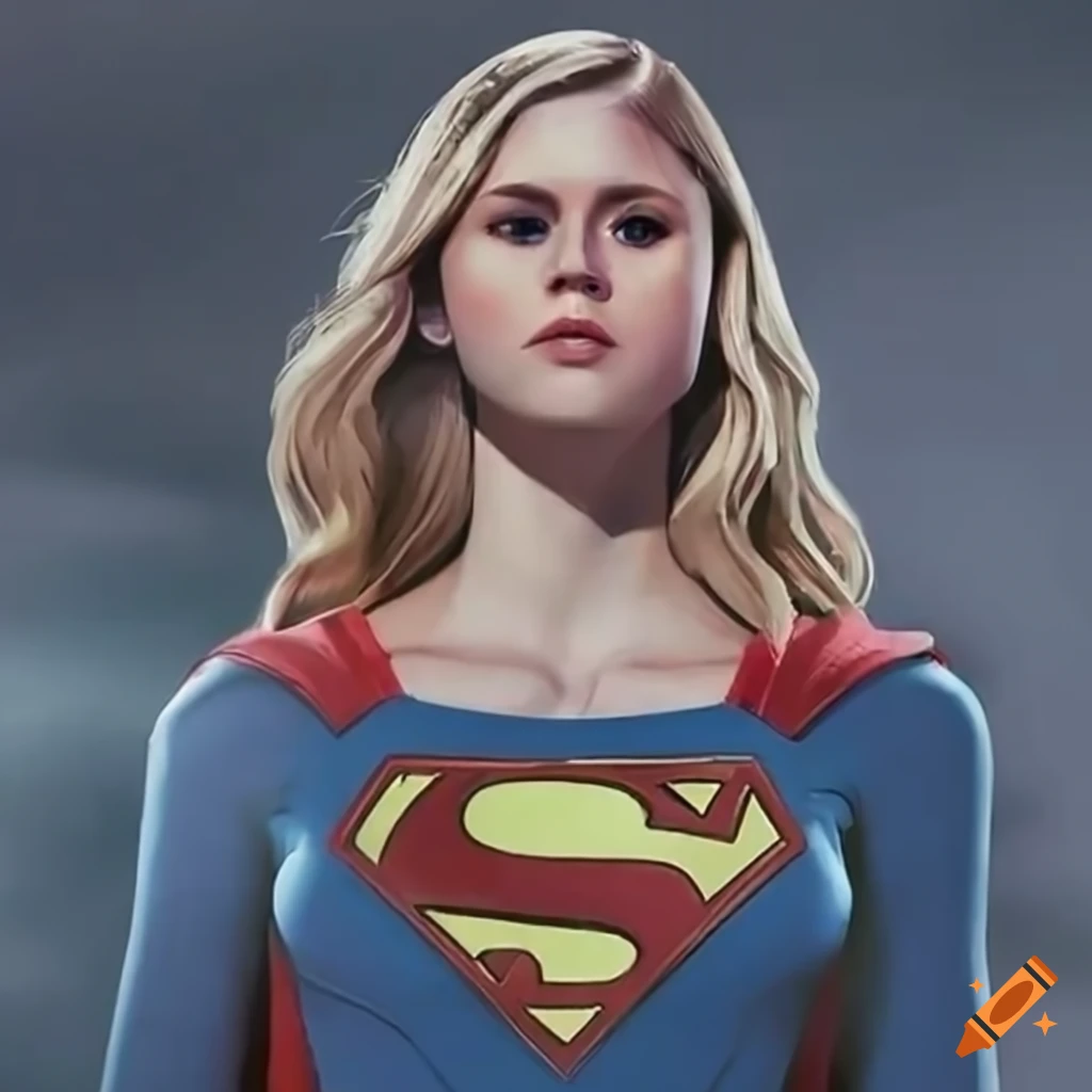 Erin moriarty as supergirl
