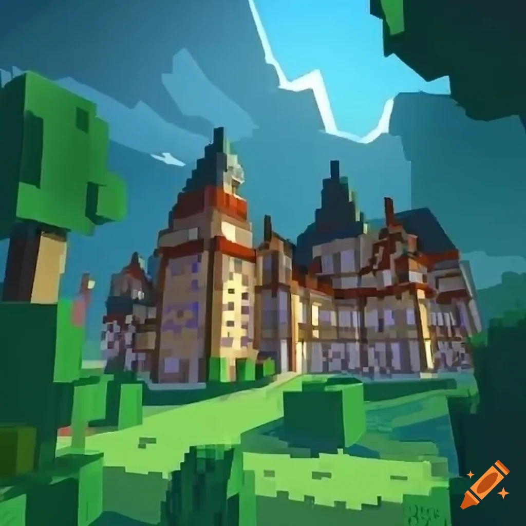 Easy to join Minecraft Servers On Craiyon