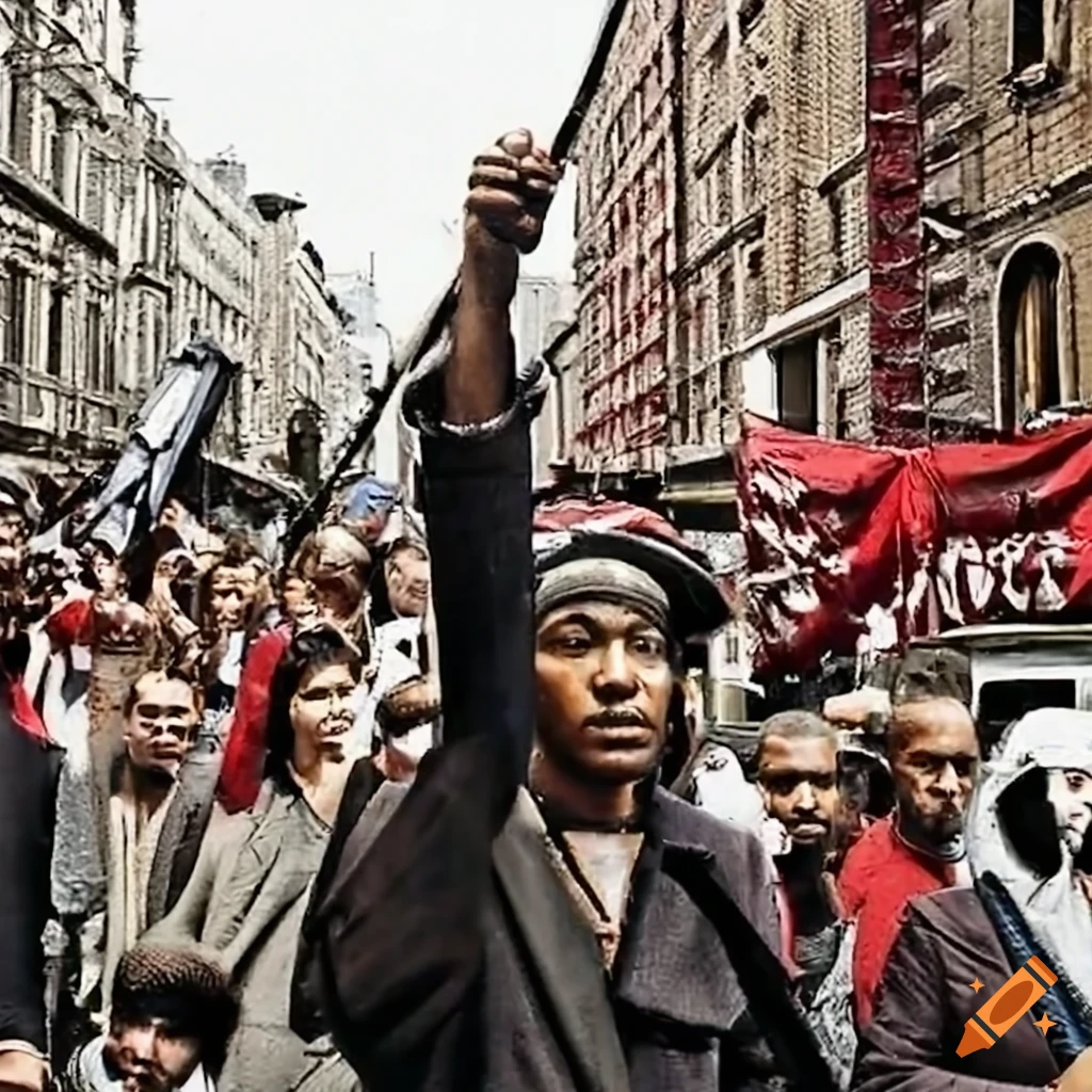 Revolutionary movements on Craiyon