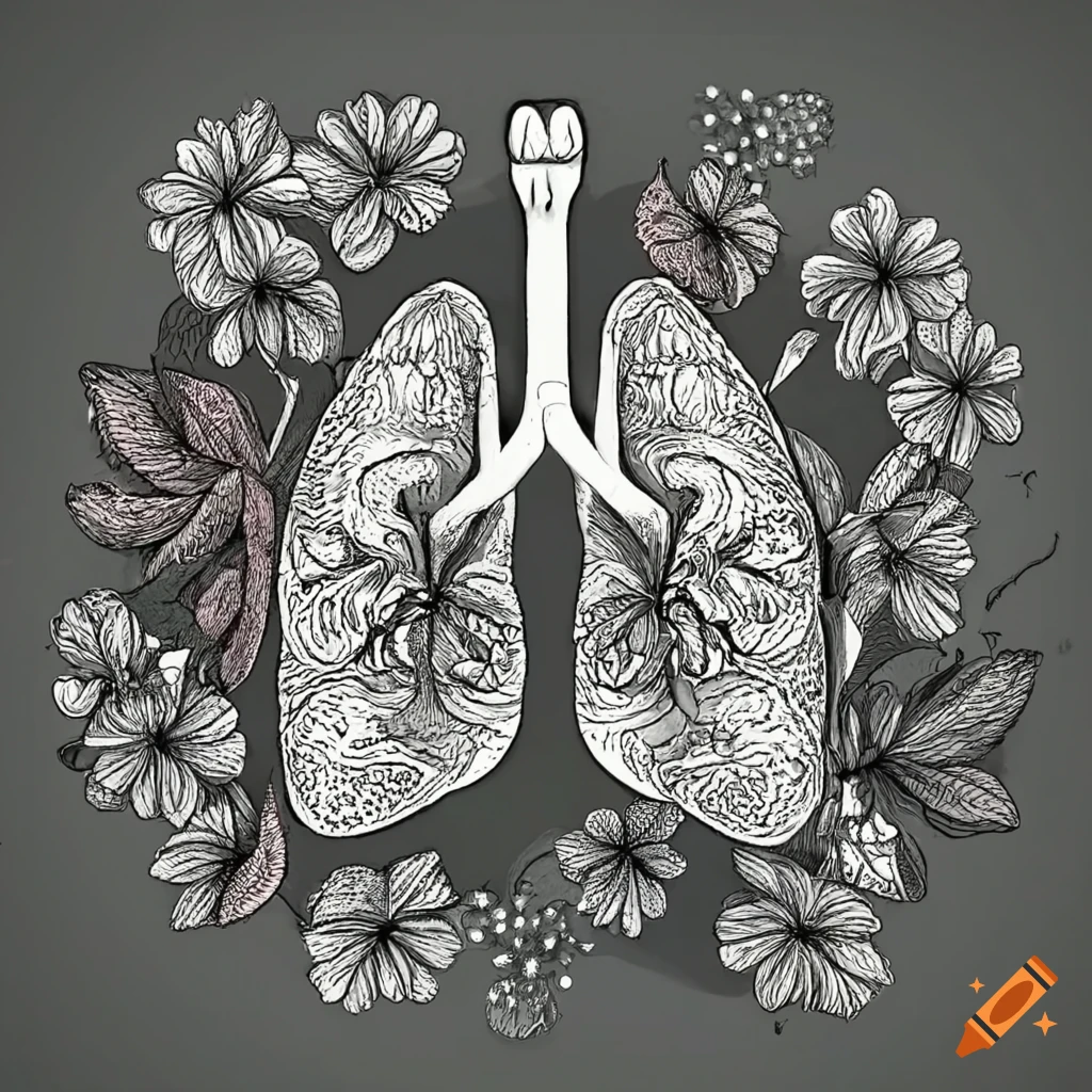 Colorful Sketch Illustration Of Lungs Stock Illustration - Download Image  Now - Lung, Illustration, Drawing - Art Product - iStock