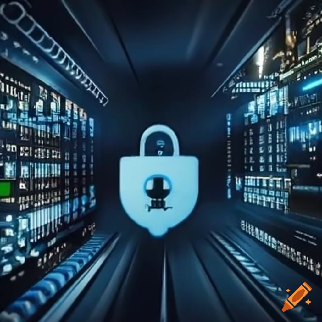 Linux's security features on Craiyon