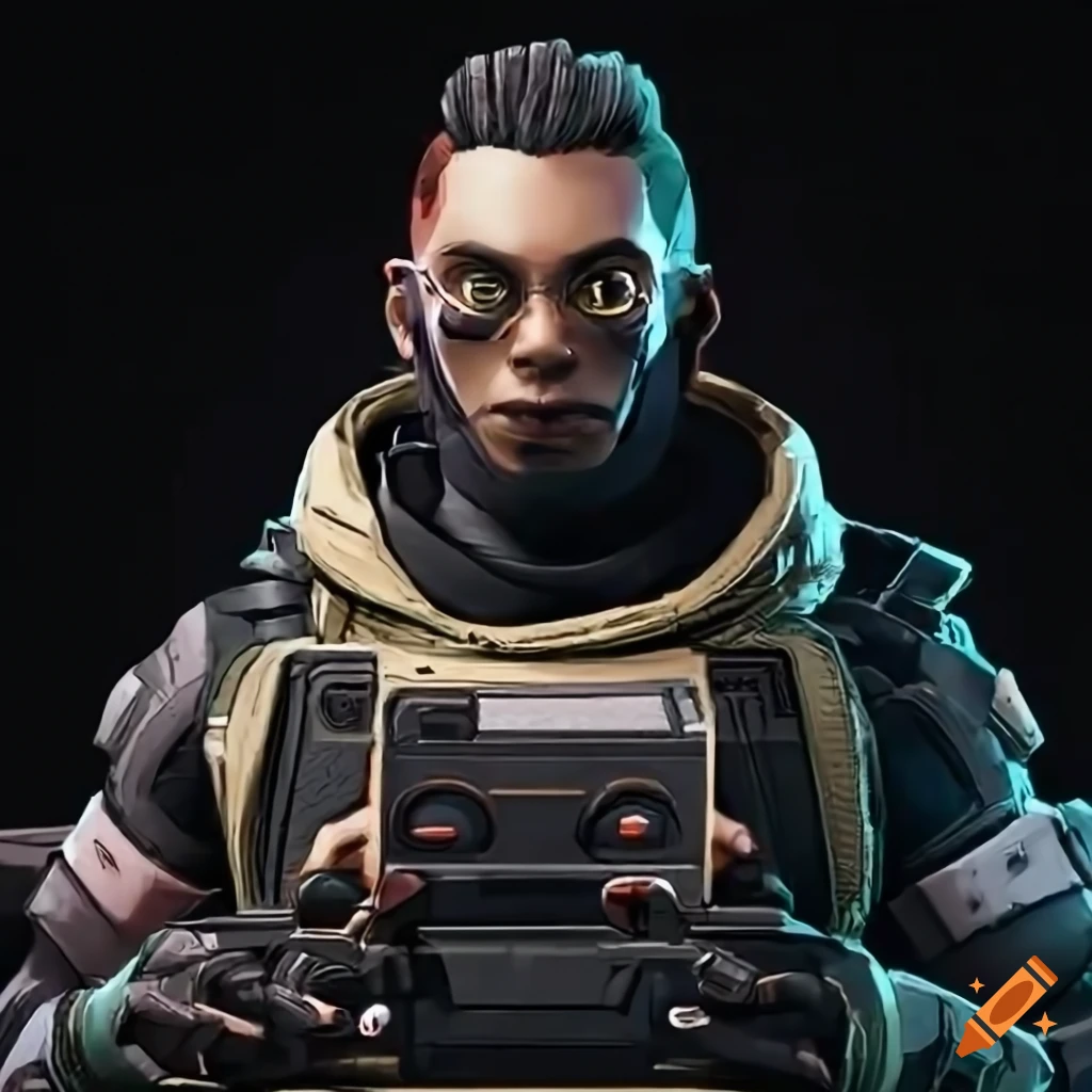 Apex legends ballistic with black background