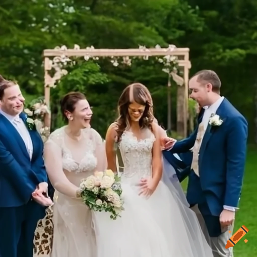 Dream wedding ceremonies on Craiyon