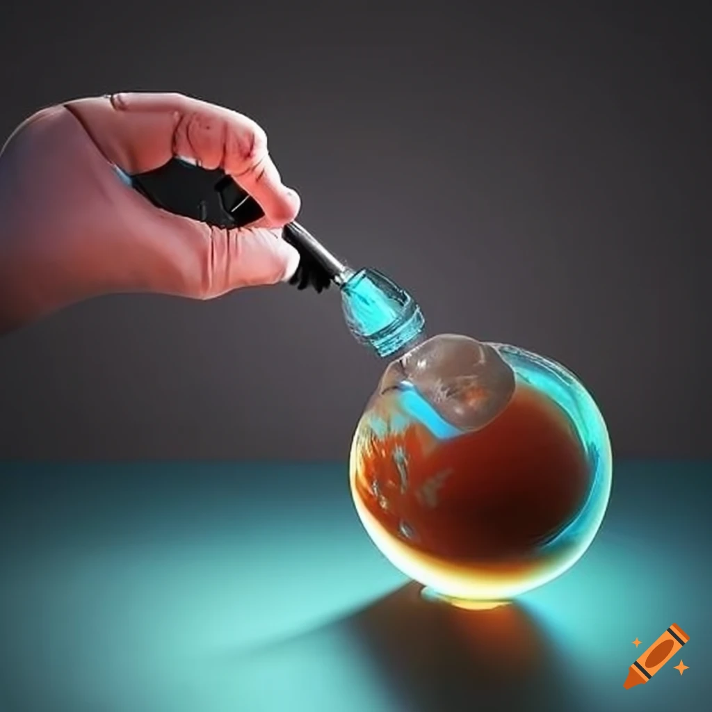 Simulated science on Craiyon