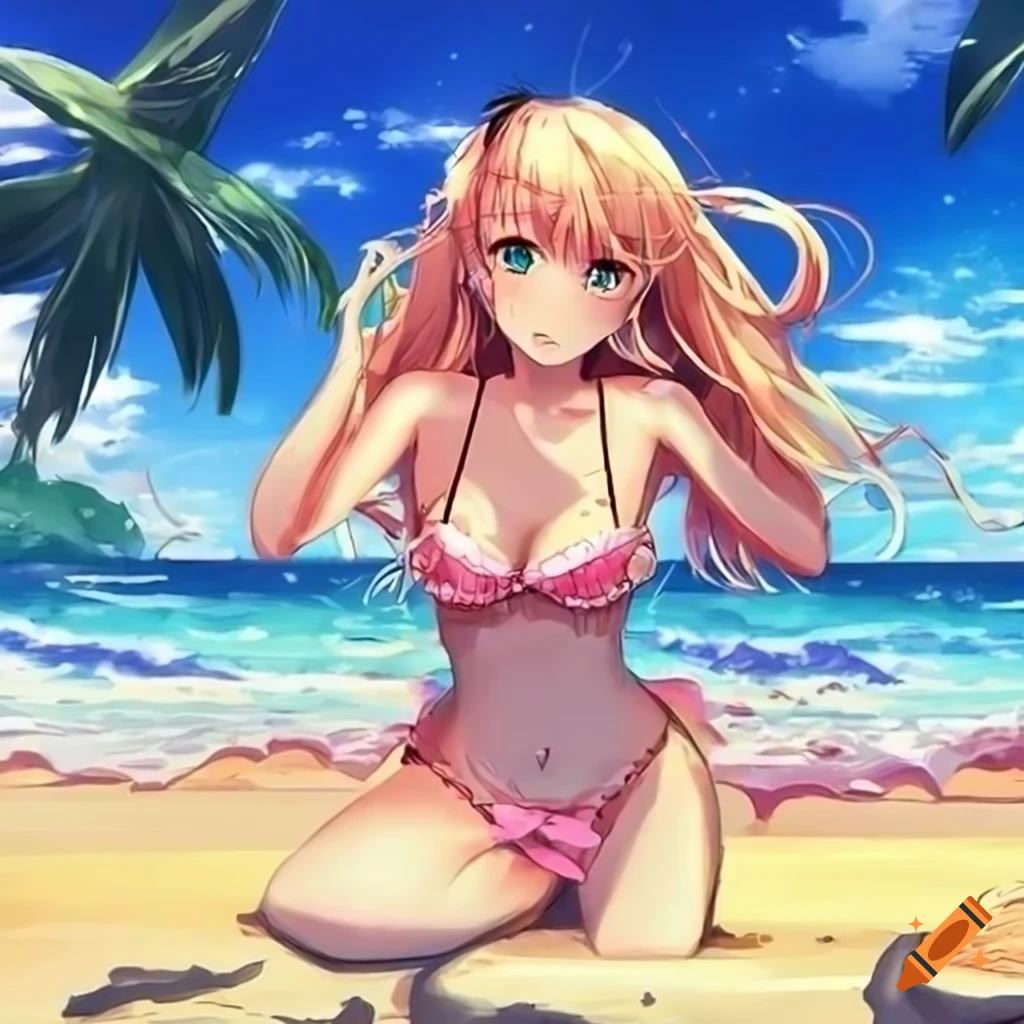 zorra de anime bikini en la: ilustración de stock 2214858185 | Shutterstock-demhanvico.com.vn