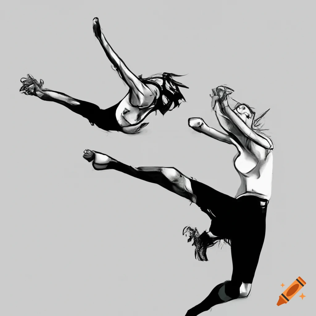 Jumping Poses - Male parkour jump pose | PoseMy.Art