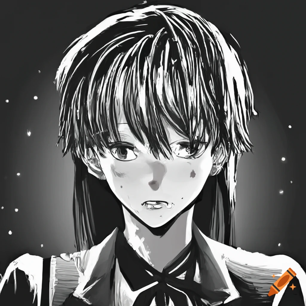 discord server icon  Anime expressions, Anime, Anime monochrome
