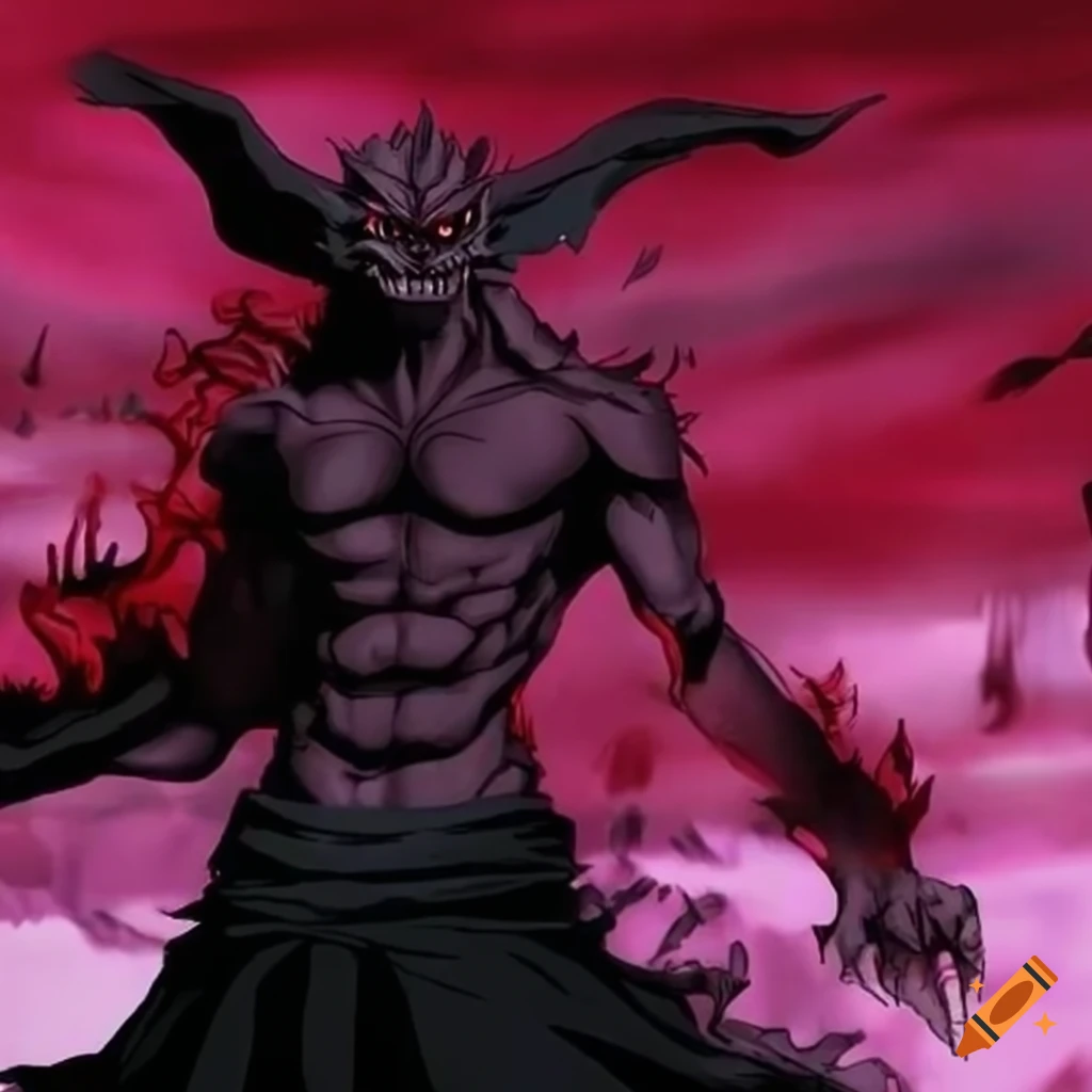 Goliath gargoyle fusion ichigo bleach as imperial praetorian guard