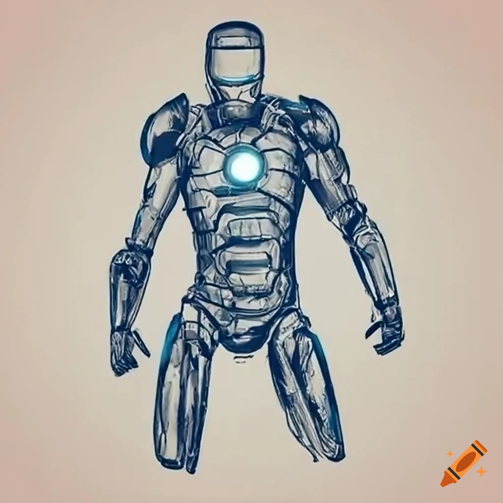 Iron Man / Tony Stark Color Pencil Drawing by AtomiccircuS on DeviantArt