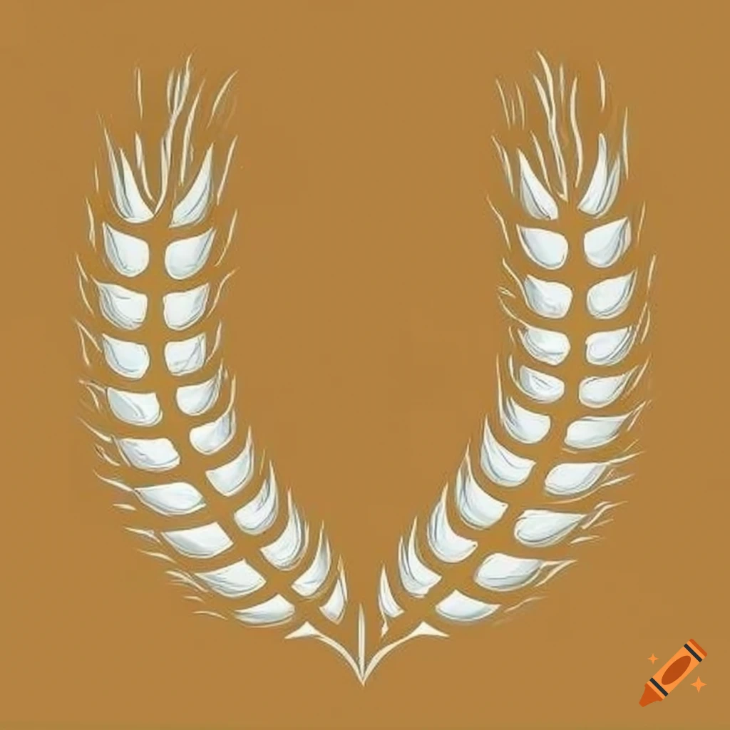 Wheat Logo Agriculture Vector Icon Design V6
