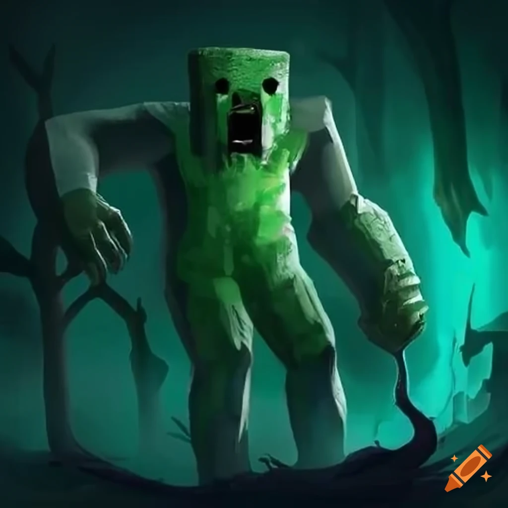 HD ✧ on X: Minecraft but Real Creeper! Decided to make it