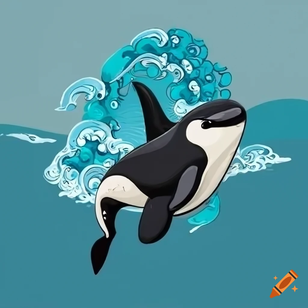How to draw a killer whale (orca) with pencil by ImagiDraw on DeviantArt