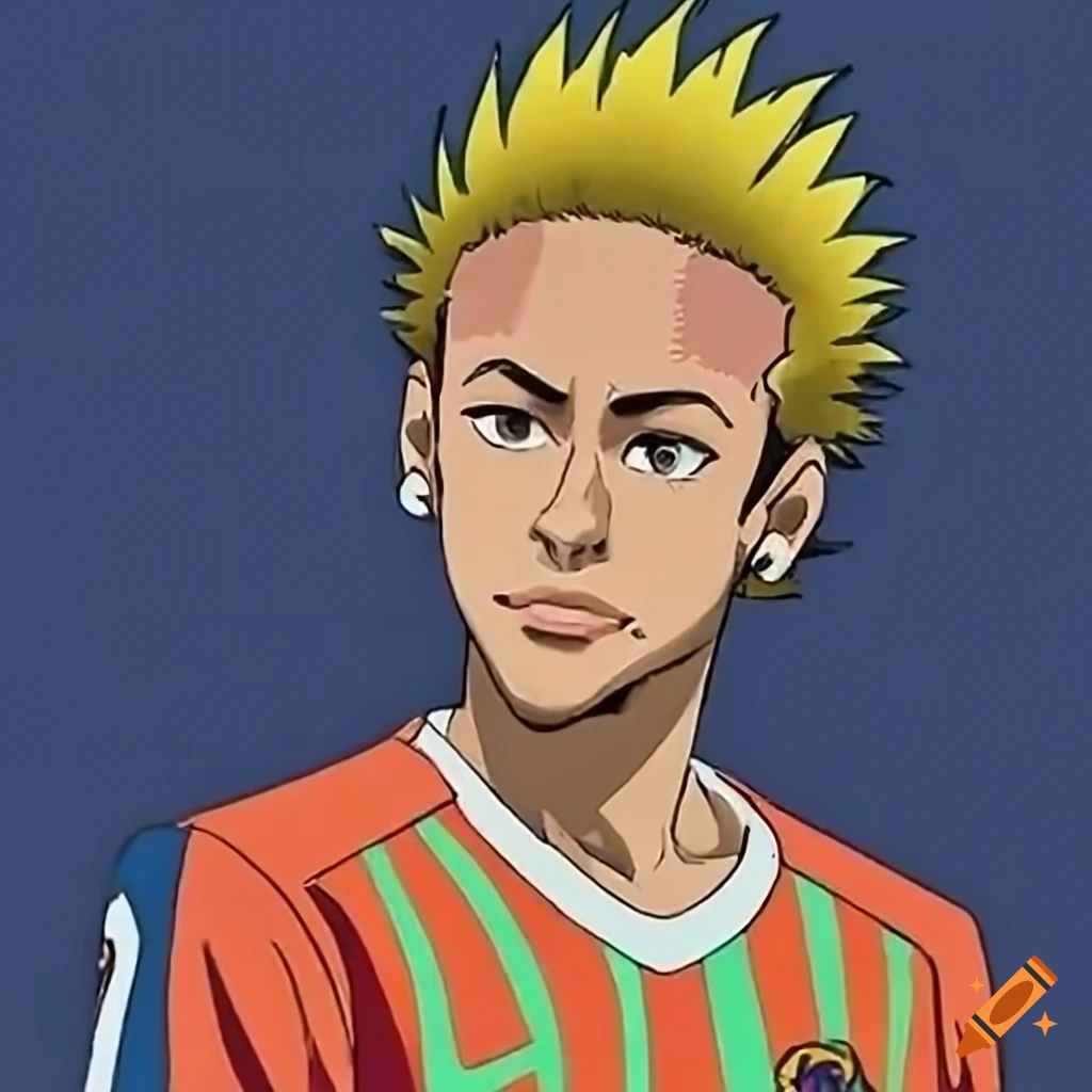 Neymar Jr. | Futebol cartoon, Animes de futebol, Desenho de jogador de  futebol