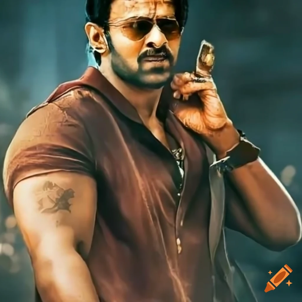RAINFIRE CREATION Prabhas Poster - 300 GSM 12x18 Unframed Poster - UPD 658  : Amazon.in: Home & Kitchen