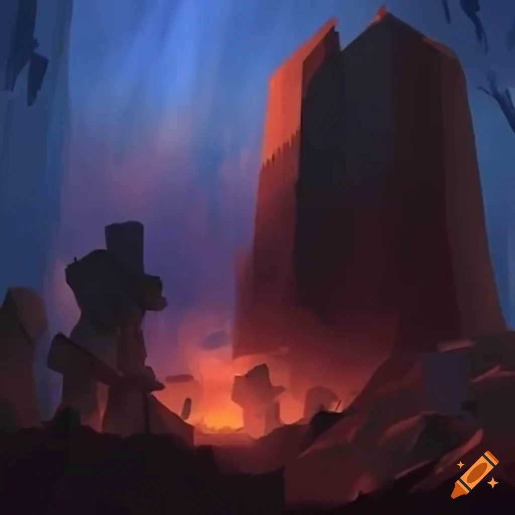 Blocky battlefields