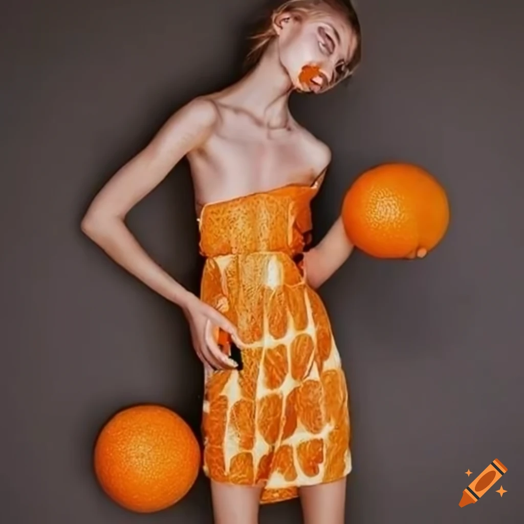 orange dress meme Too many oranges meme but holding legs instead of oranges on Craiyon