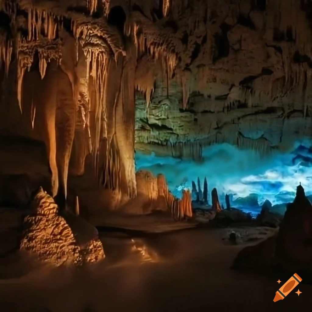 Stunning caverns