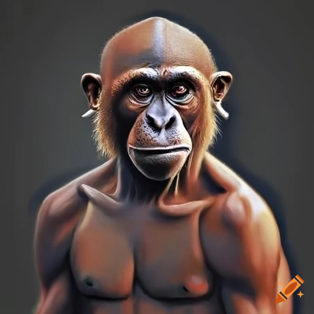 Scared Chimpanzee