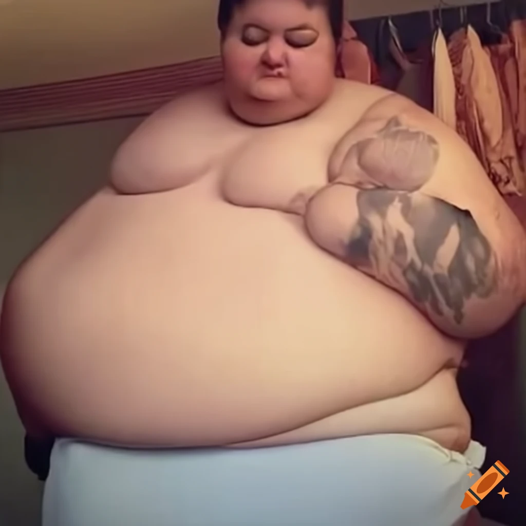 Huge stuffed belly