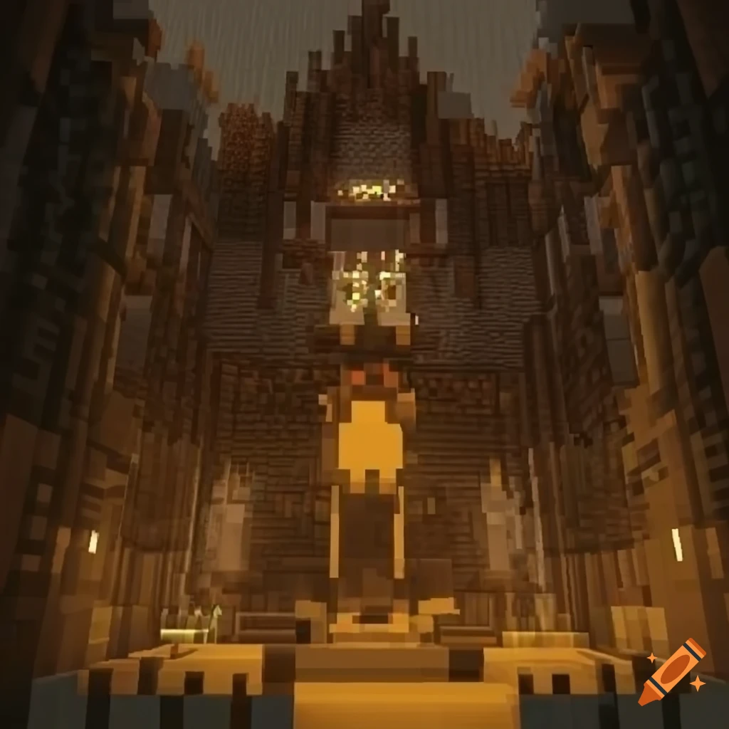 Minecraft Triple Domain Minecraft Domain on Craiyon