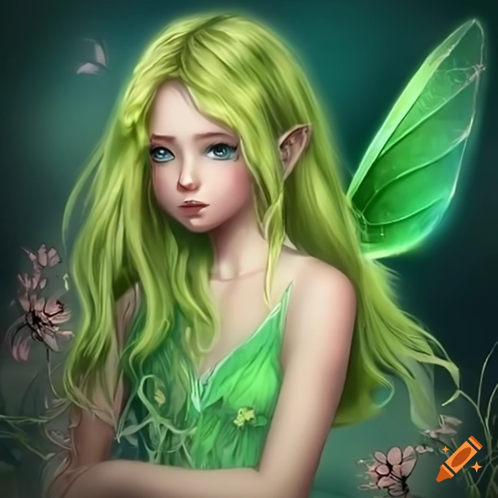 A little green fairy 2d