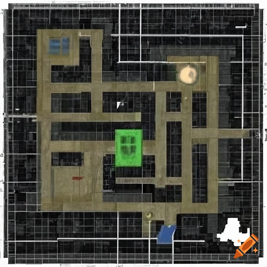 Player-created maps on Craiyon